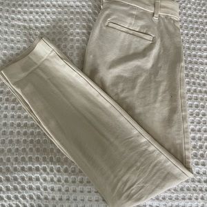 Khaki Gap skinny ankle pant